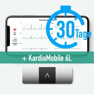 Monitoring z KardiaMobile 6L Fernüberwachung des Herzens + KardiaMobile® 6L – Bild 1