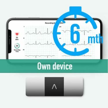 6 month 6 months remote cardiac monitoring service - own device - Image 1